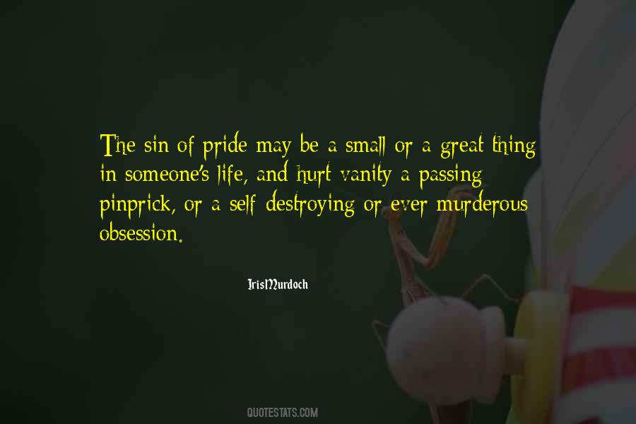 Sin Of Pride Quotes #47541