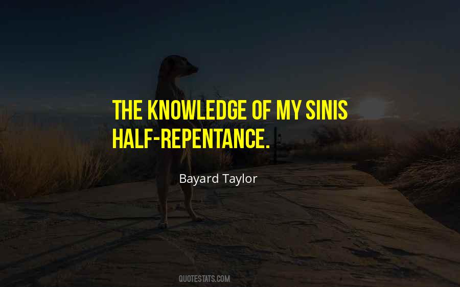 Sin Repentance Quotes #1150784
