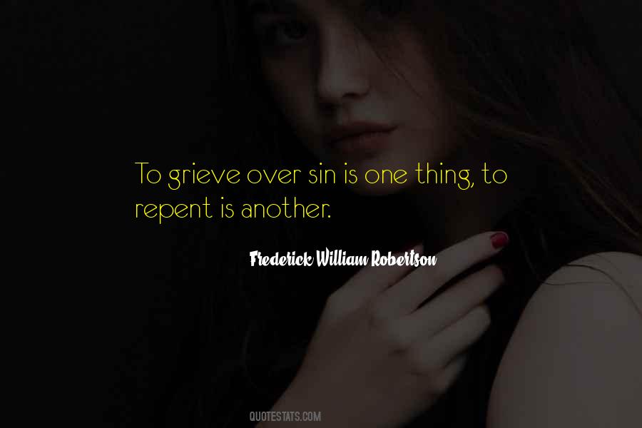 Sin Repentance Quotes #117932