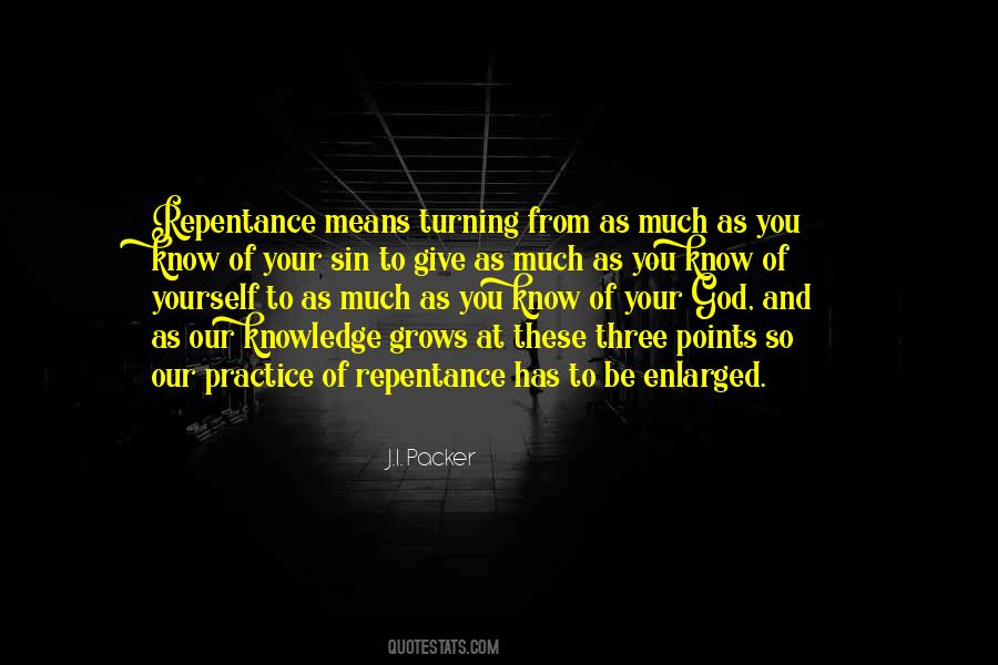 Sin Repentance Quotes #188494