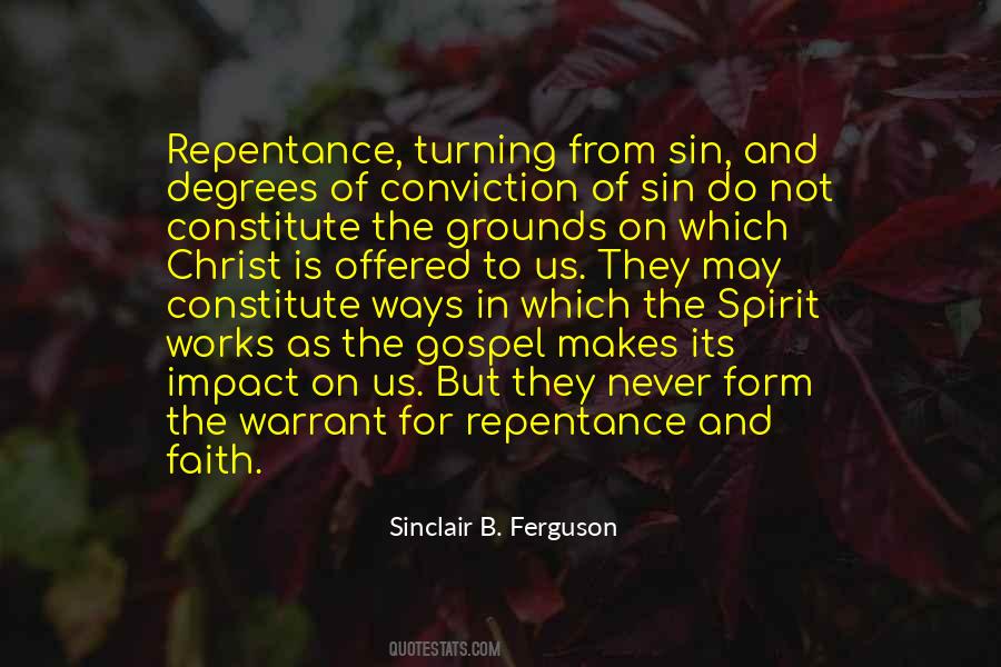 Sin Repentance Quotes #197846