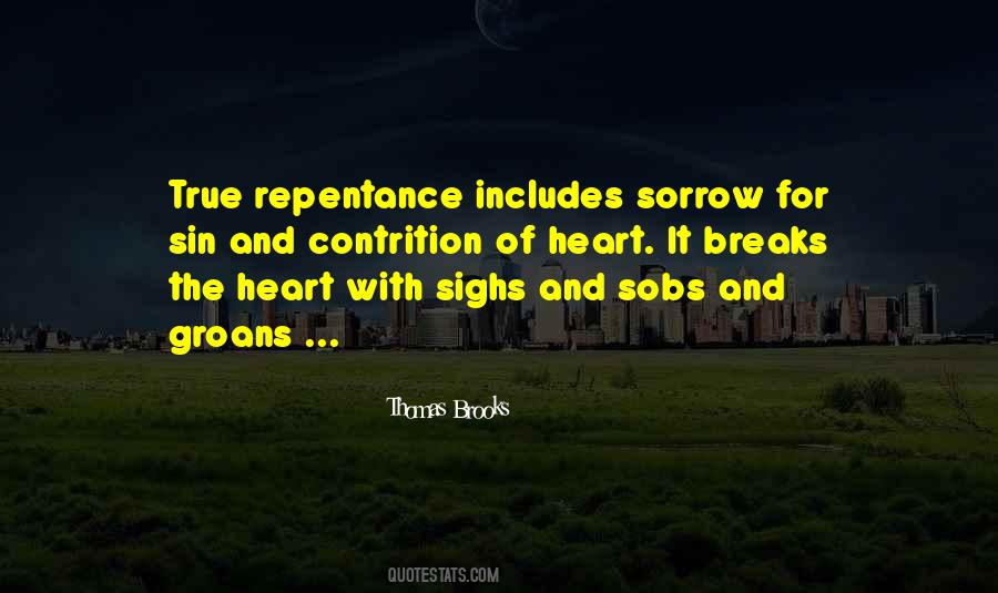 Sin Repentance Quotes #975968
