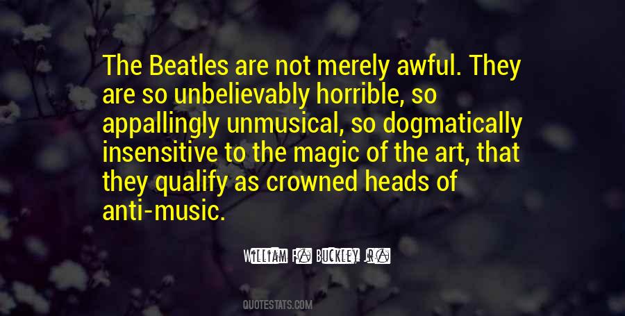 Quotes About Beatles Music #894595