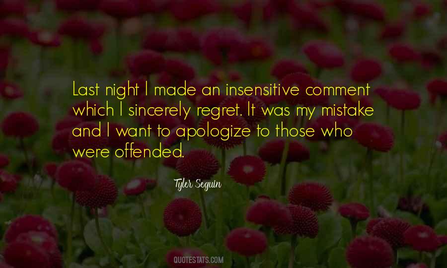Sincerely Apologize Quotes #567866