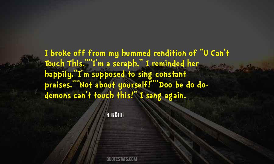 Sing Off Quotes #1236013