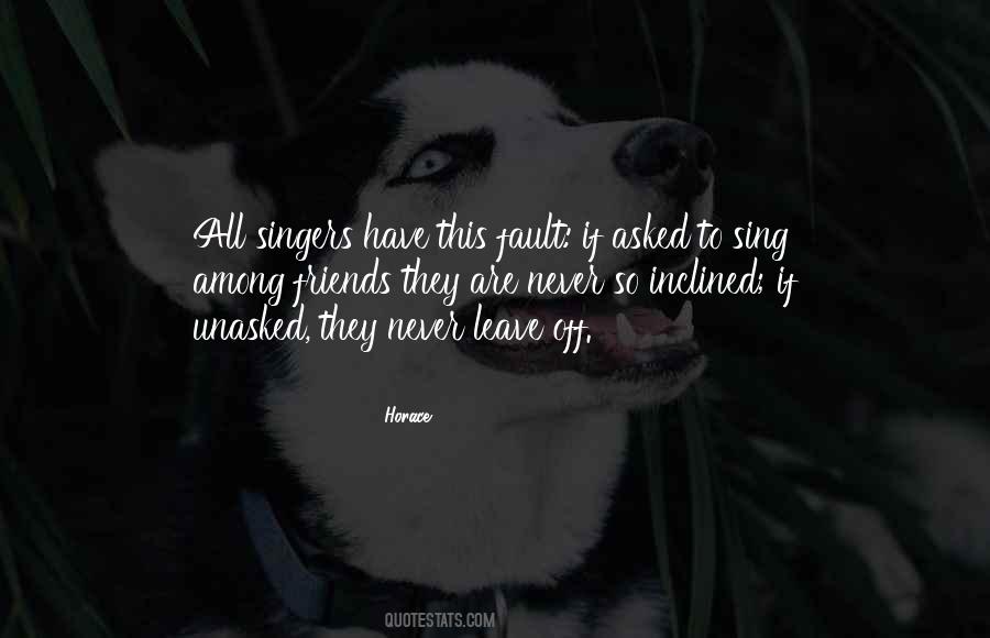 Sing Off Quotes #1628206