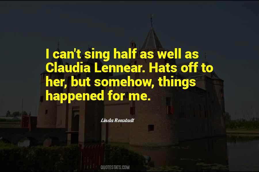 Sing Off Quotes #351925