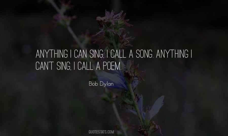 Sing Song Quotes #39928