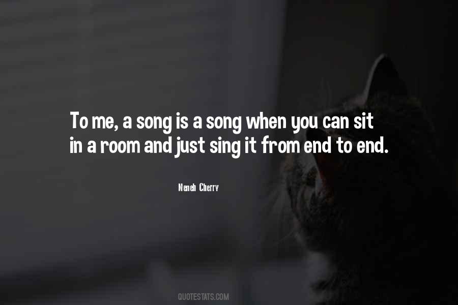 Sing Song Quotes #79498