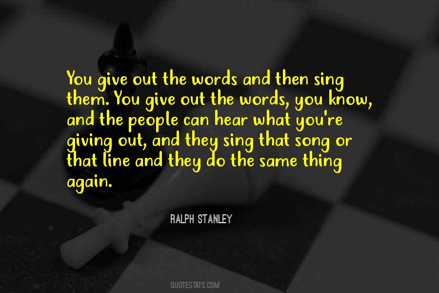 Sing Song Quotes #96087