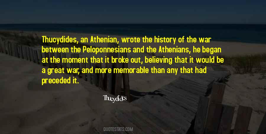 Quotes About Thucydides #1783870