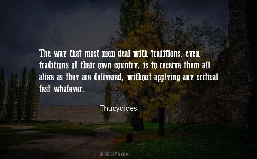 Quotes About Thucydides #717381