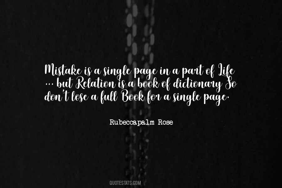 Single All My Life Quotes #68963