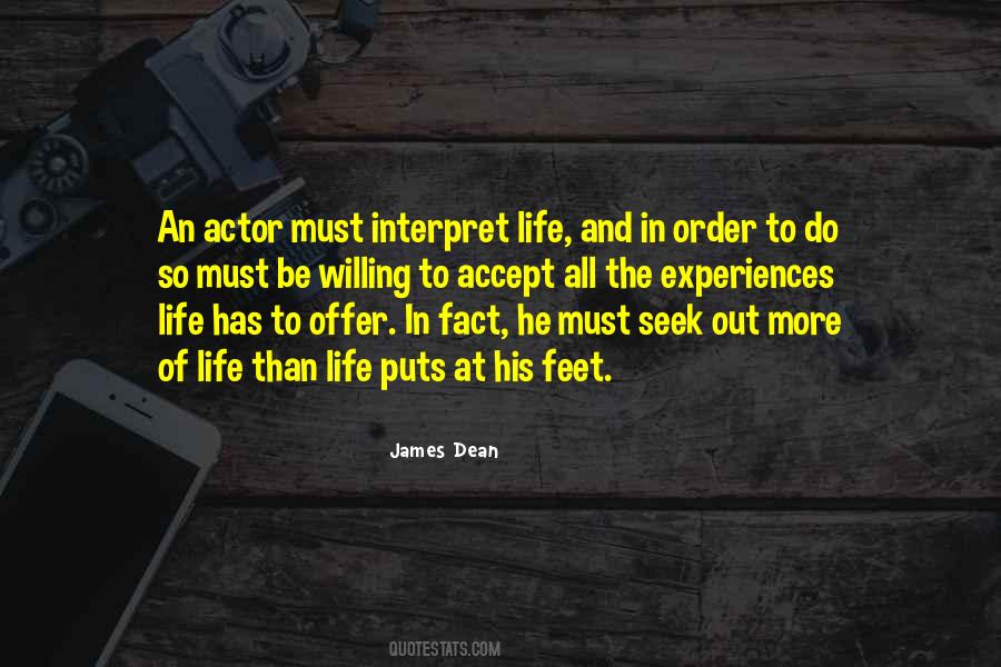 Quotes About James Dean #1006152