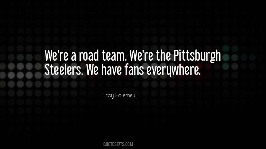 Quotes About Troy Polamalu #1019707