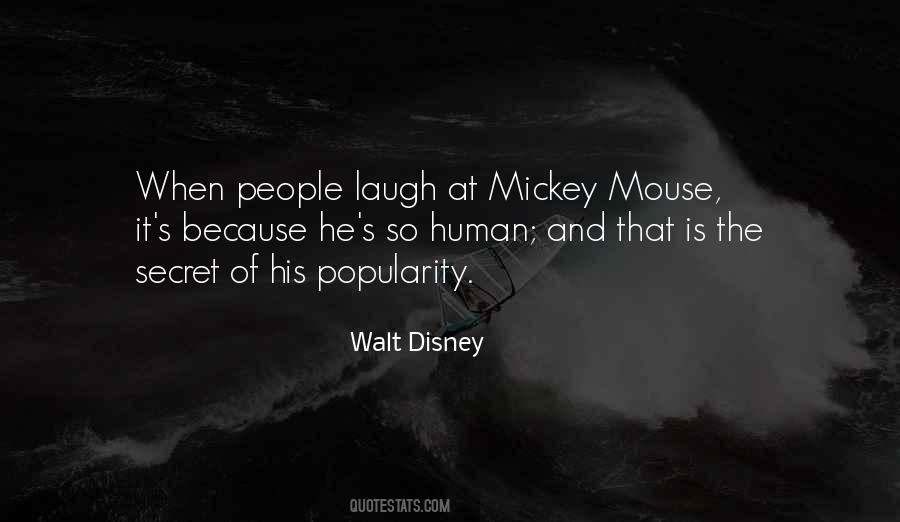 Quotes About Mickey Mouse #1195119