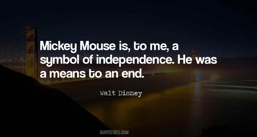 Quotes About Mickey Mouse #1238483