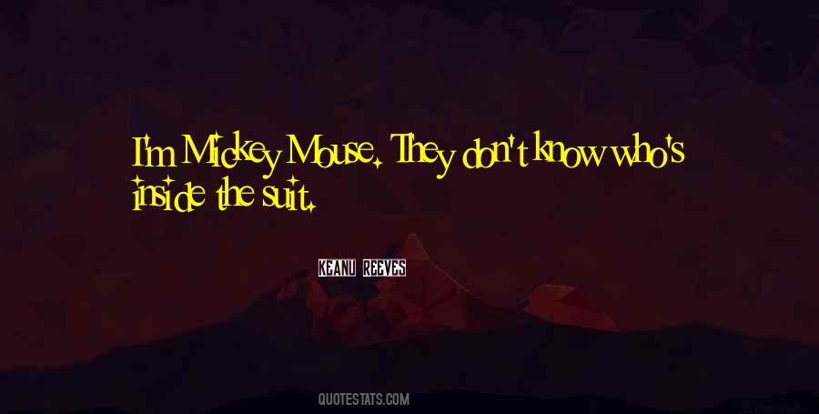 Quotes About Mickey Mouse #462354