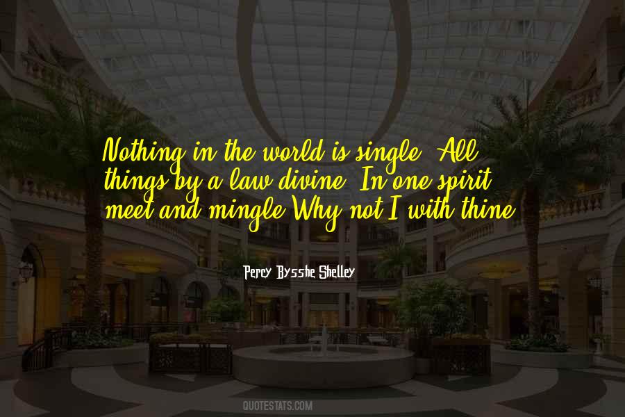 Single Let's Mingle Quotes #1511661