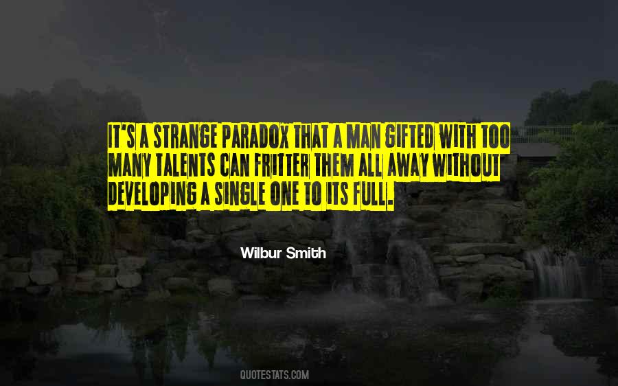 Single Man's Quotes #1597268