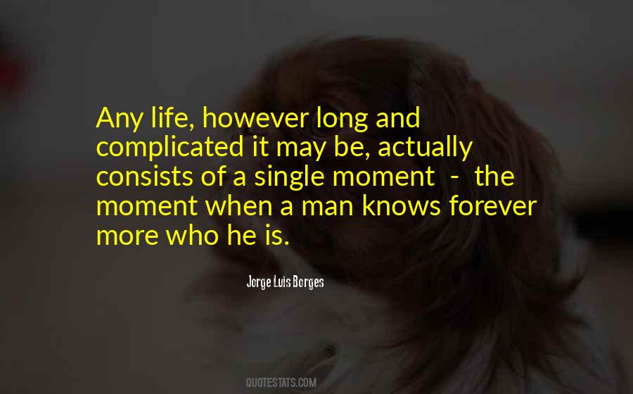 Single Man's Quotes #4810