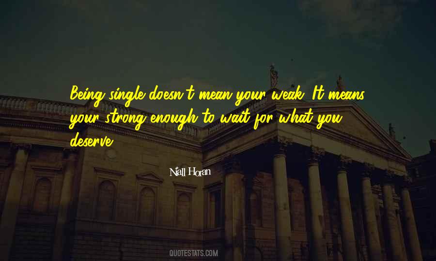 Single Means Quotes #1482609