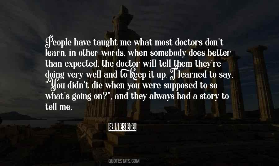 Quotes About The Doctor #1019258