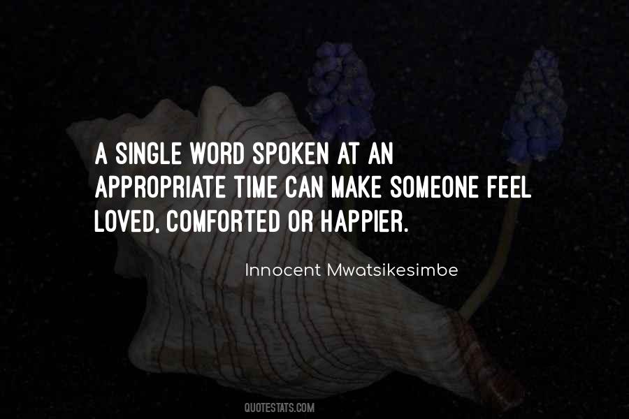 Single Word Quotes #1708162