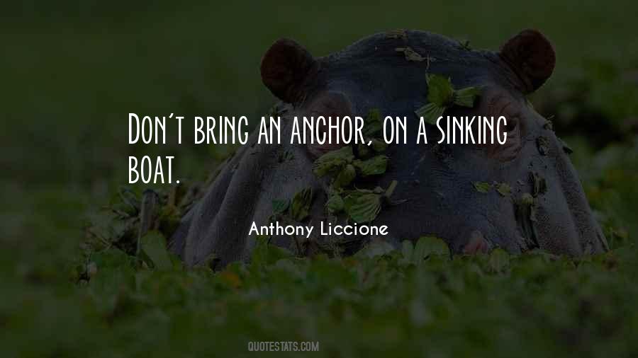 Sinking Anchor Quotes #189537