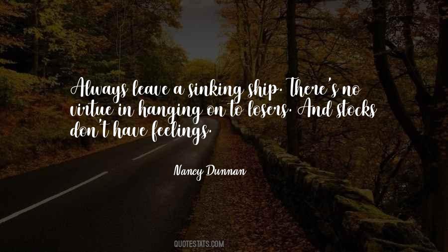 Sinking Ship Quotes #719300