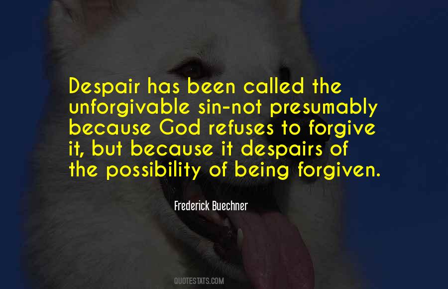 Sins Forgiven Quotes #1345955