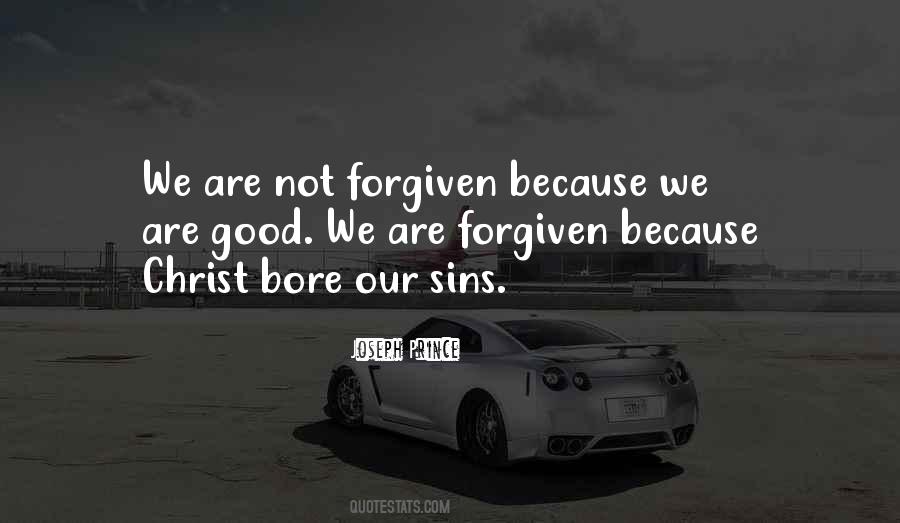 Sins Forgiven Quotes #614702