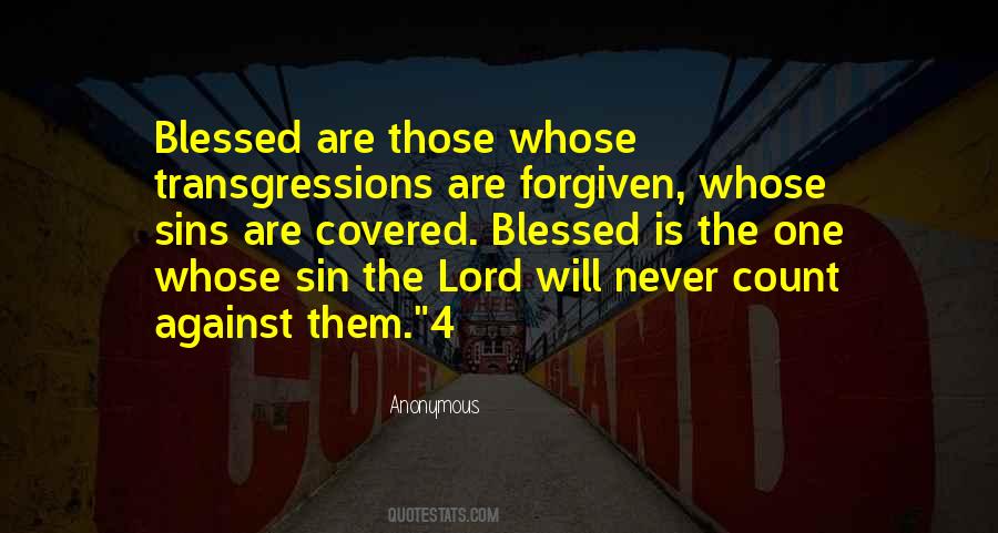 Sins Forgiven Quotes #678719