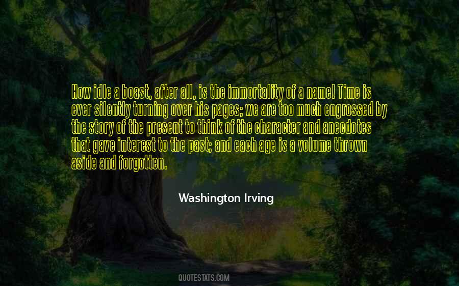 Quotes About Washington Irving #1192836