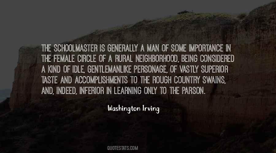 Quotes About Washington Irving #229783