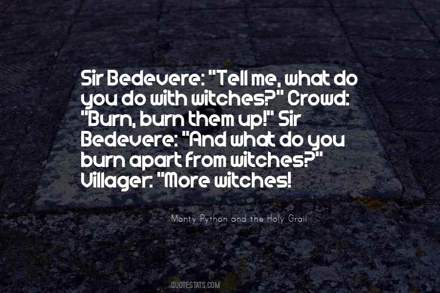Sir Bedevere Quotes #346655
