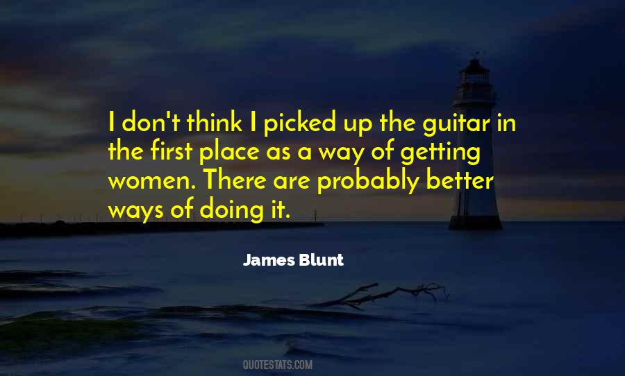 Quotes About James Blunt #1155818