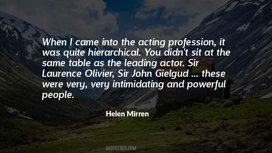 Sir John Gielgud Quotes #1020119