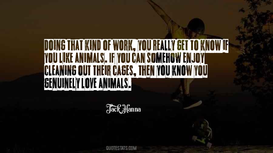Quotes About Animals Love #18756