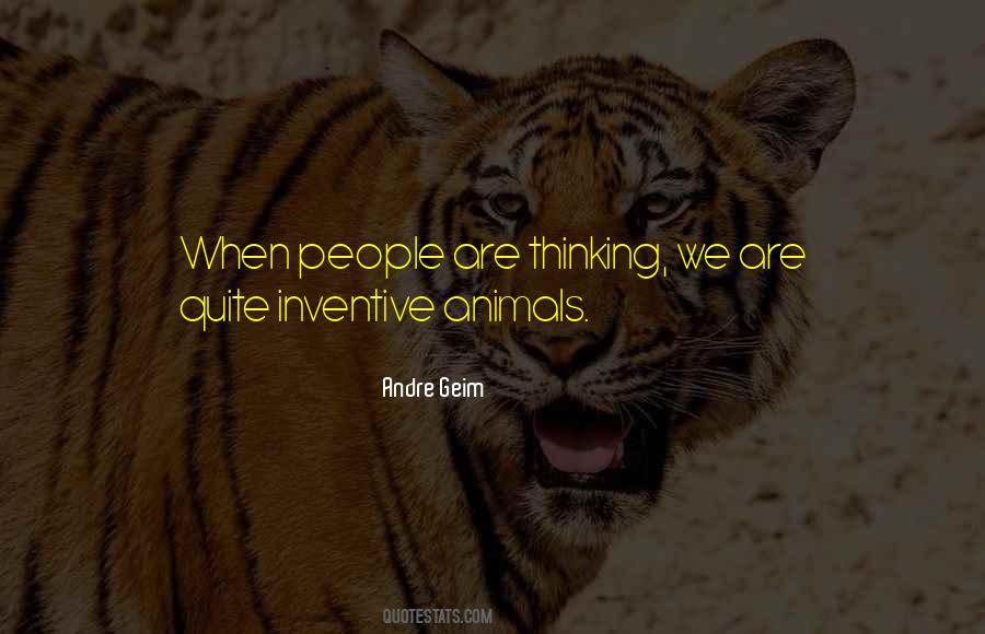 Quotes About Animals Thinking #249634
