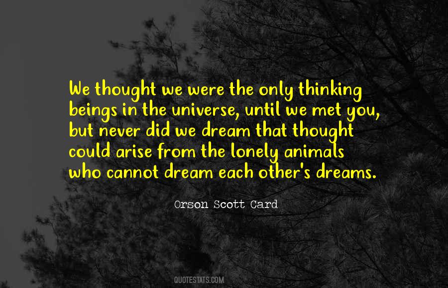 Quotes About Animals Thinking #743856