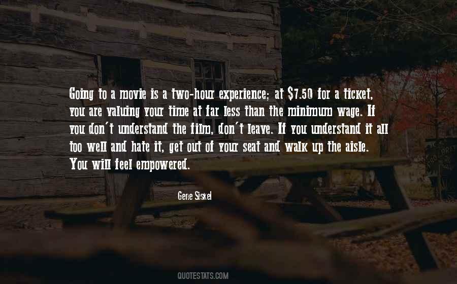 Siskel Quotes #1316531