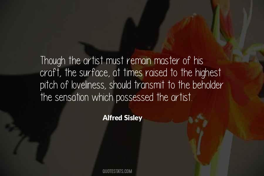 Sisley Quotes #1849077