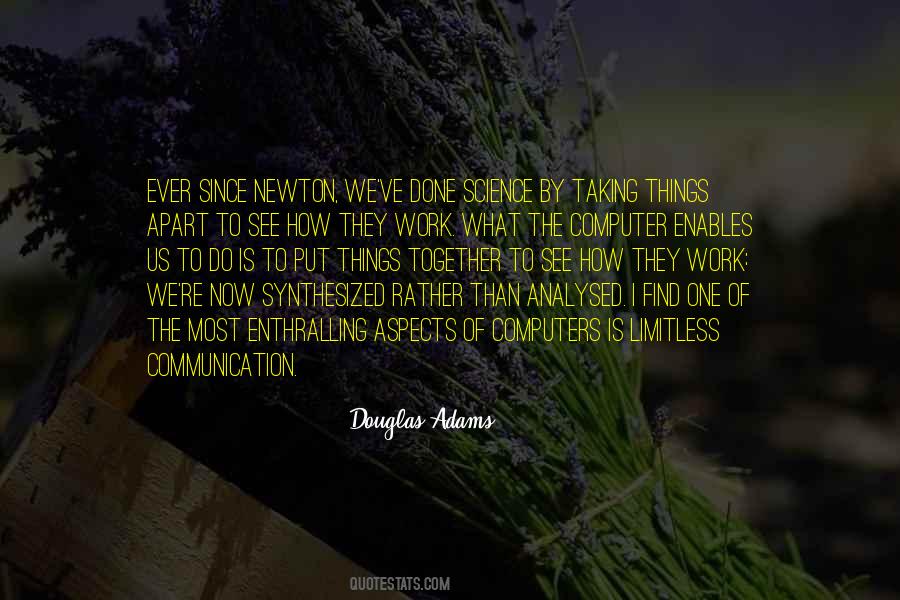 Quotes About Douglas Adams #126465