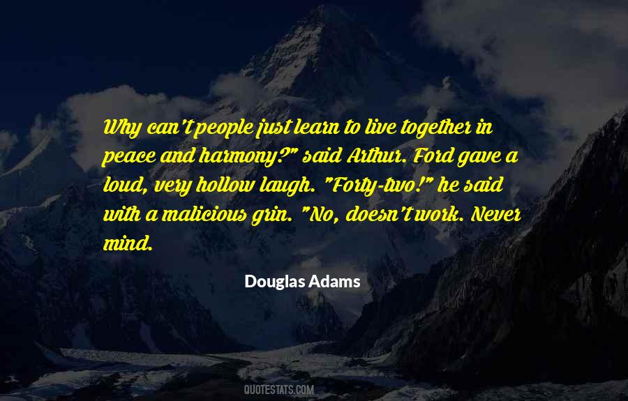 Quotes About Douglas Adams #80119