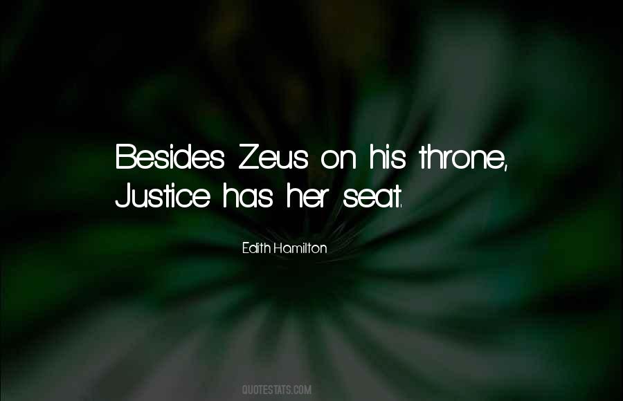 Quotes About Zeus #379019