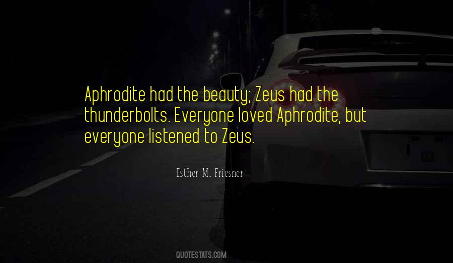 Quotes About Zeus #431868