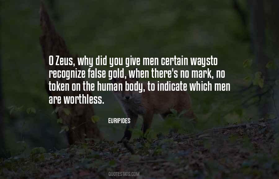 Quotes About Zeus #606199