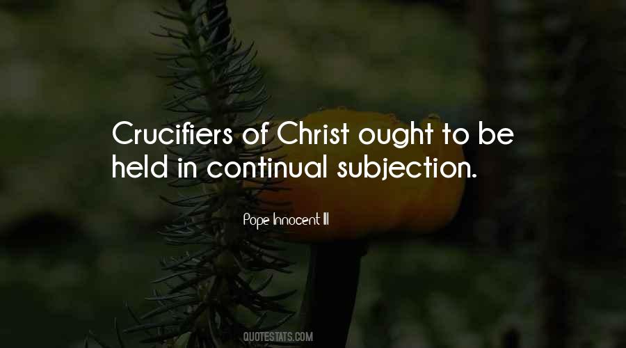 Quotes About Subjection #523889