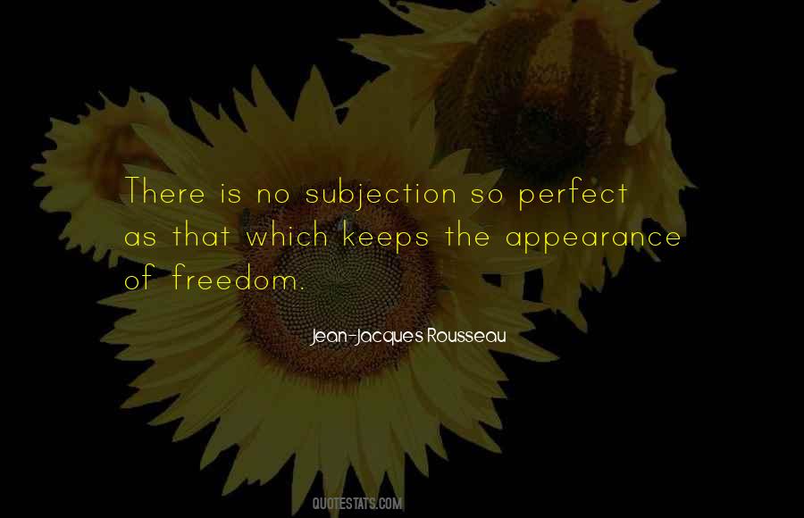 Quotes About Subjection #932116